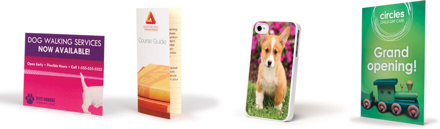 $19.99 100 Color Postcards $34.99 50 Color Brochures $12.49 Personalized iPhone® Case $19.99 Large Color Poster