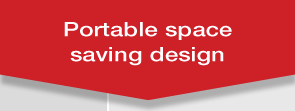 Portable space saving design