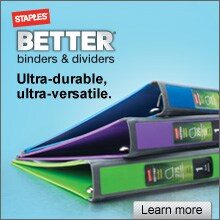 Staples Better Binders