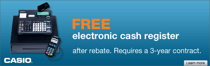 Casio Free Cash Register Offer