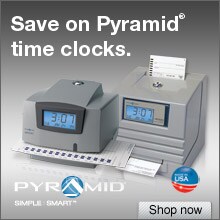 Save On Pyramid Time Clocks