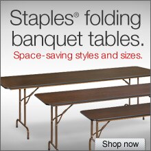 Staples Folding Tables