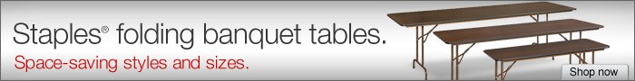 Staples FOlding Tables