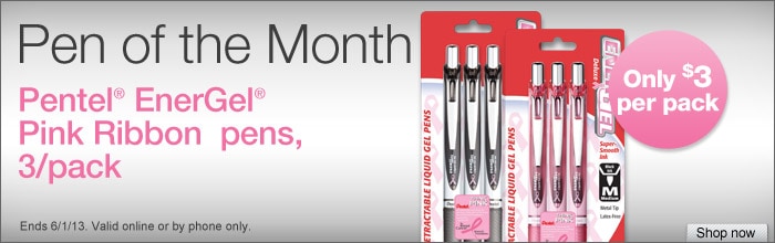 May Pen of The Month - Pentel Energel