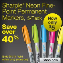Sharpie Neon!