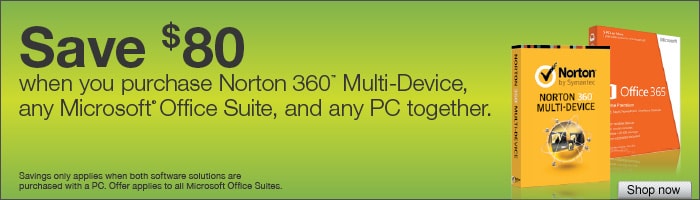 PC Microsoft Office Norton Bundle