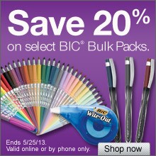 Bic Bulk Packs