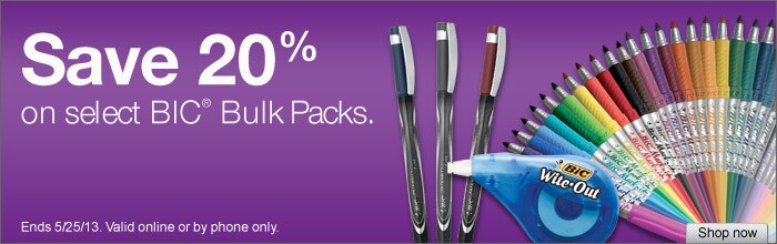 Bic Bulk Packs