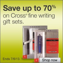Save 70% Cross Fine Writing