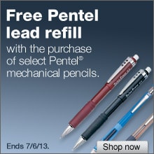 Free Pentel Lead Offer!
