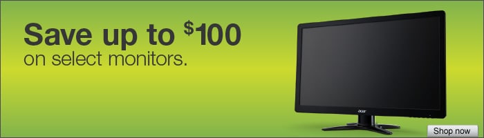 Save on monitors
