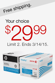 Your choice - Case paper as low as $29.99.