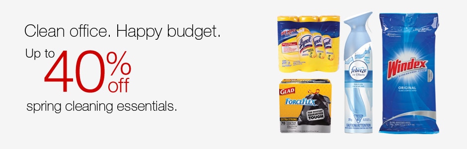 Up to 40% off spring cleaning essentials.