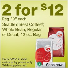 Seattle's Best Level 3 Whole Bean Coffee
