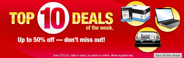 Top 10 Deals
