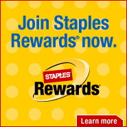 Sign up for Staples Rewards today and gt 50 percent back on all case and ream paper.