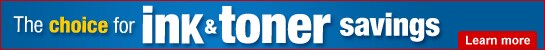 Huge Ink & Toner Savings