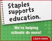Staples supports education. We're helping schools do more.
