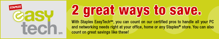 Staples EasyTech(sm)