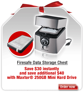 Save on Sentry&reg; Firesafe&reg; Data Storage Chest. Click here for details.