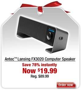 Save on Antec&trade; Lansing FX3020 PC Speaker. Click here for details.