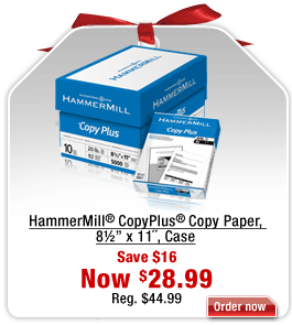 Save on HammerMill&reg; Copy Plus case paper. Click here for pricing details.