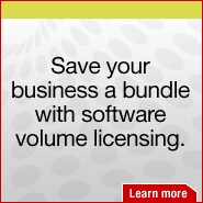 Save your business a bundle with software volume licensing