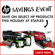 HP SAVINGS EVENT Save on select HP products this holiday at Staples