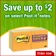 Post-it&reg;, Stickies&trade; & Flags