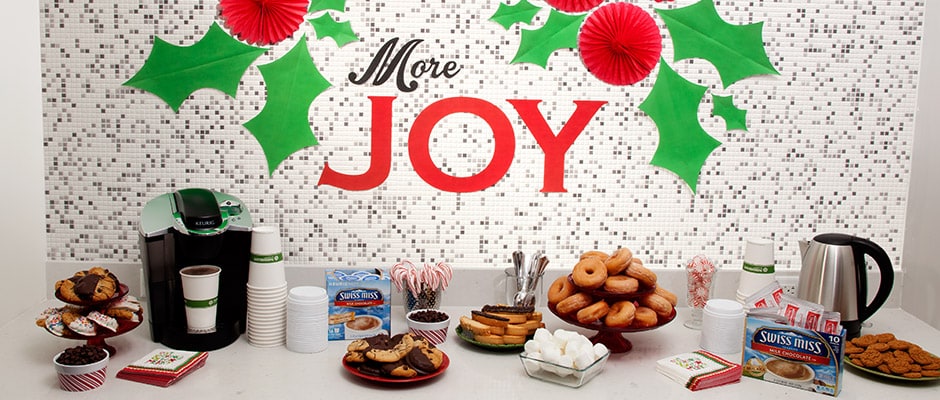 Office Holiday DIY: Holly Jolly Hot Chocolate Bar