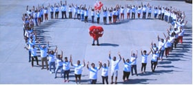 Staples heart walk