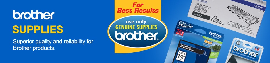 Image result for BROTHER PRINTER SUPPLIES BANNER