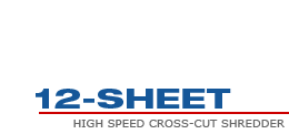 12-Sheet Cross-Cut Shredder