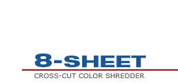 8-Sheet Cross-Cut Shredder
