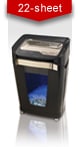 22-Sheet cross-cut shredder