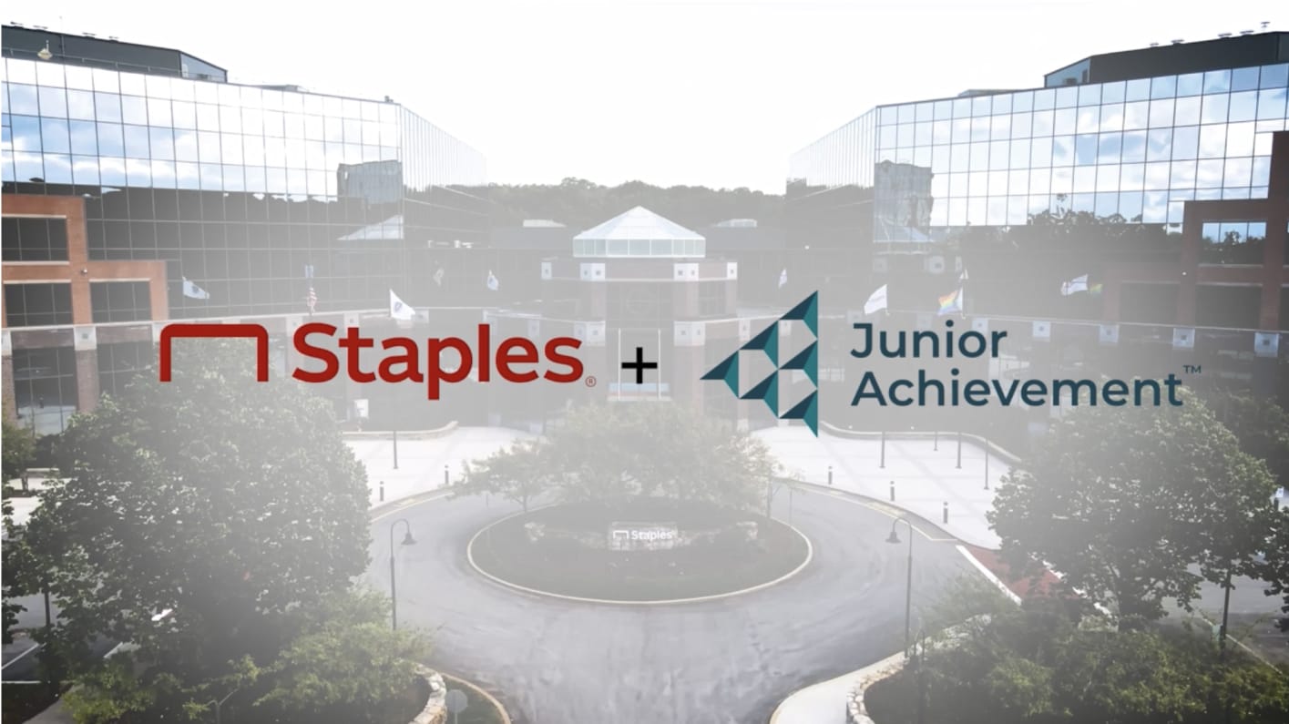 Open Staple Junior Achievement video