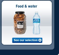 Food and water. Follow link to see our selection.