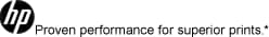HP Proven performance for superior prints