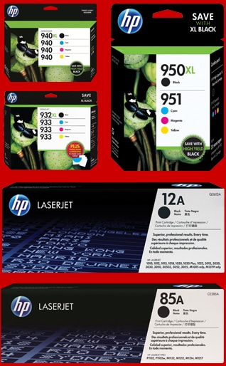 HP Ink and Toner
