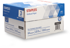 Staples multiuse paper