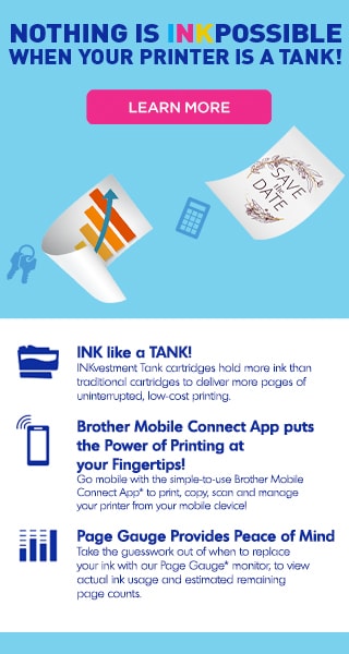 Our Most Affordable INKvestment Tank Printer