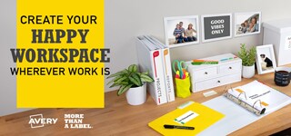 Avery - Create your happy workspace whereever work is
