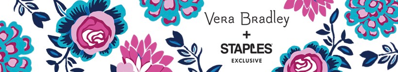 Vera Bradley + Staples Exclusive