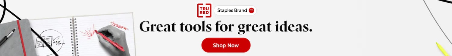 Tru Red. Great tools for great ideas.