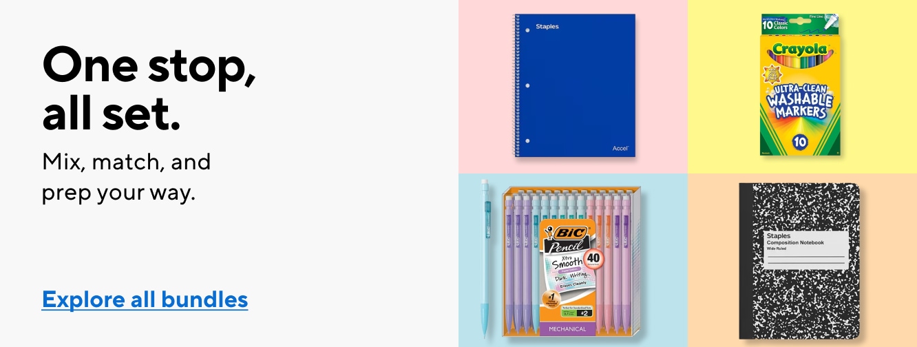 One stop, all set. Mix, match, and prep your way. Explore all bundles.