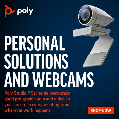Personal Solutions and Webcams. Poly studio P Series delivers crazy good pro-grade audio and video so you can crush every meeting from wherever work happens. Shop now.