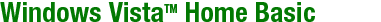 Windows Vista Home Basic