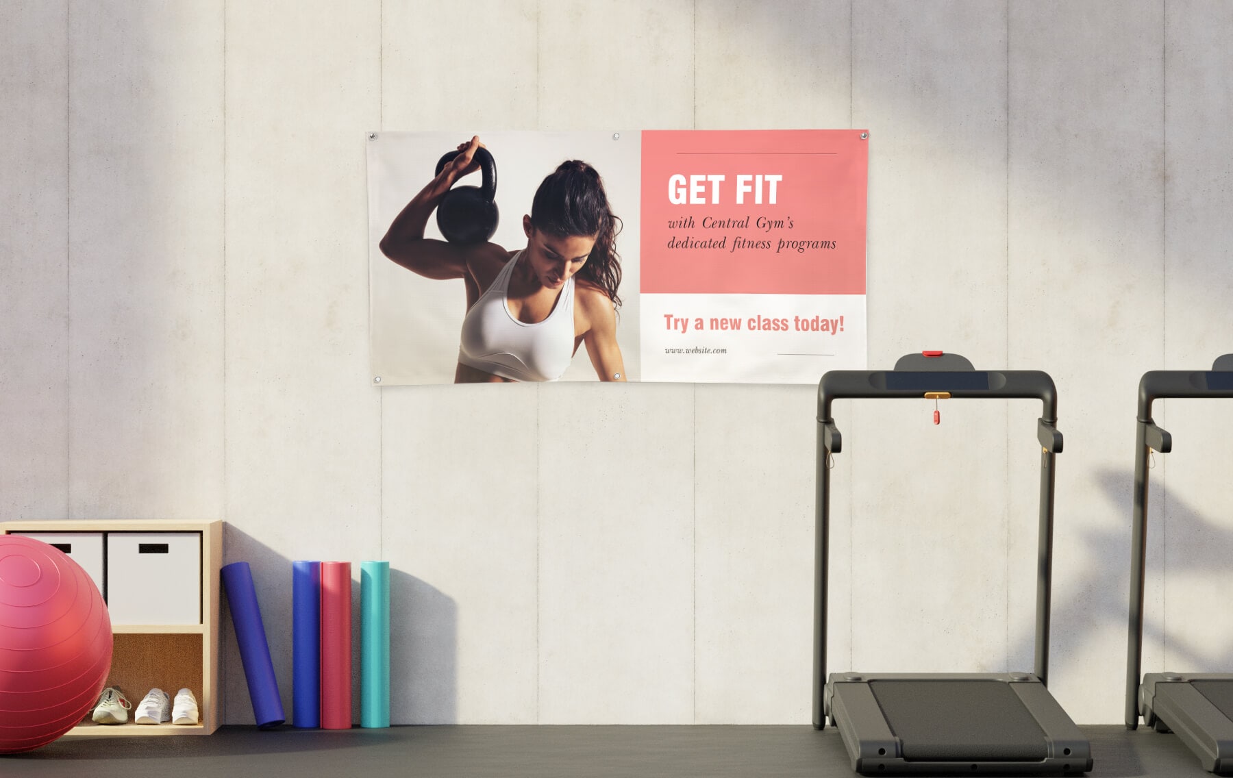 6 x 3 banner in landscape orientation