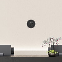 12" diameter circle wall decal