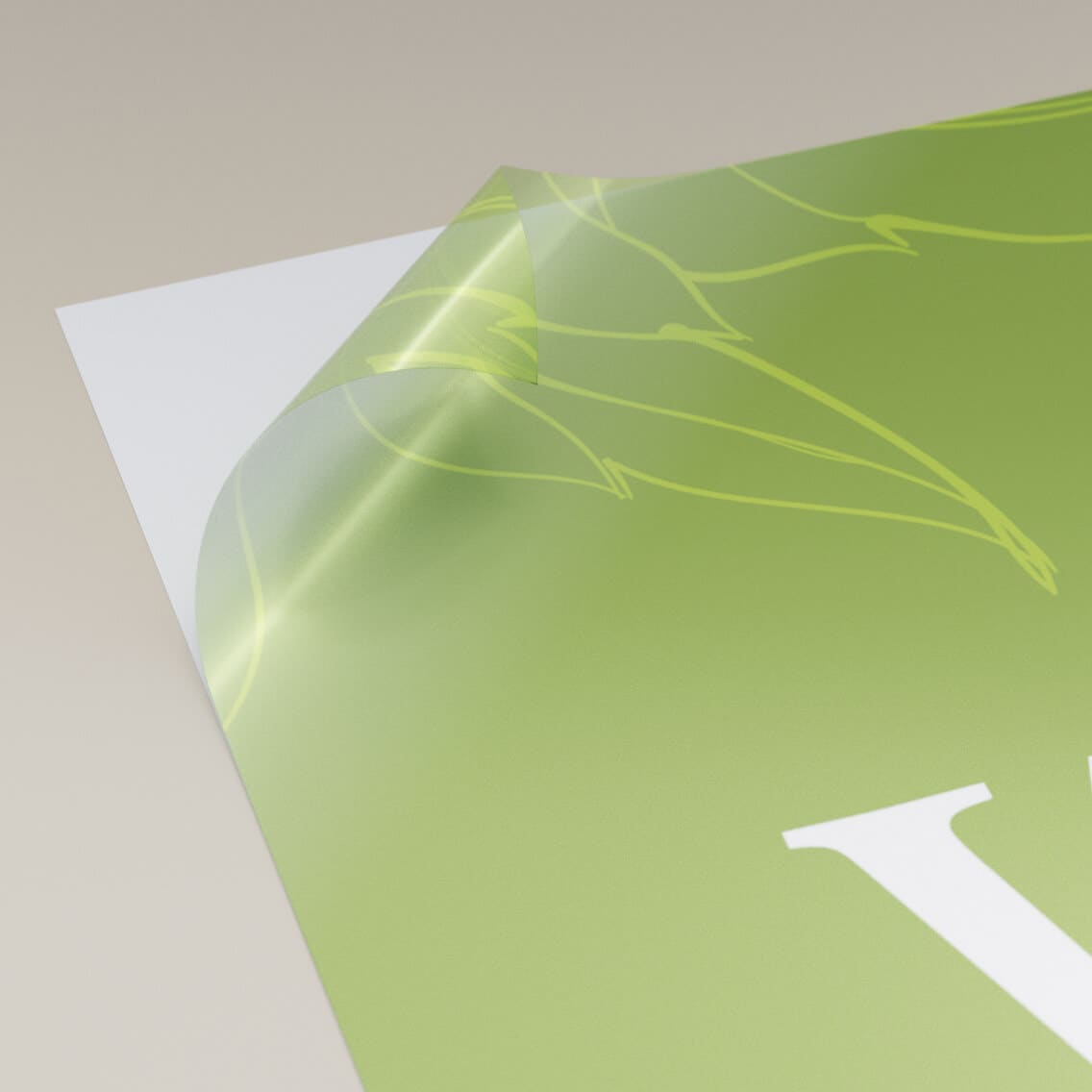 Clear Window Decal material
